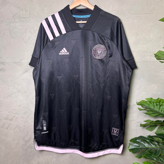Messi Inter Miami Soccer Club 2021 Adidas Inaugural Season XL Jersey