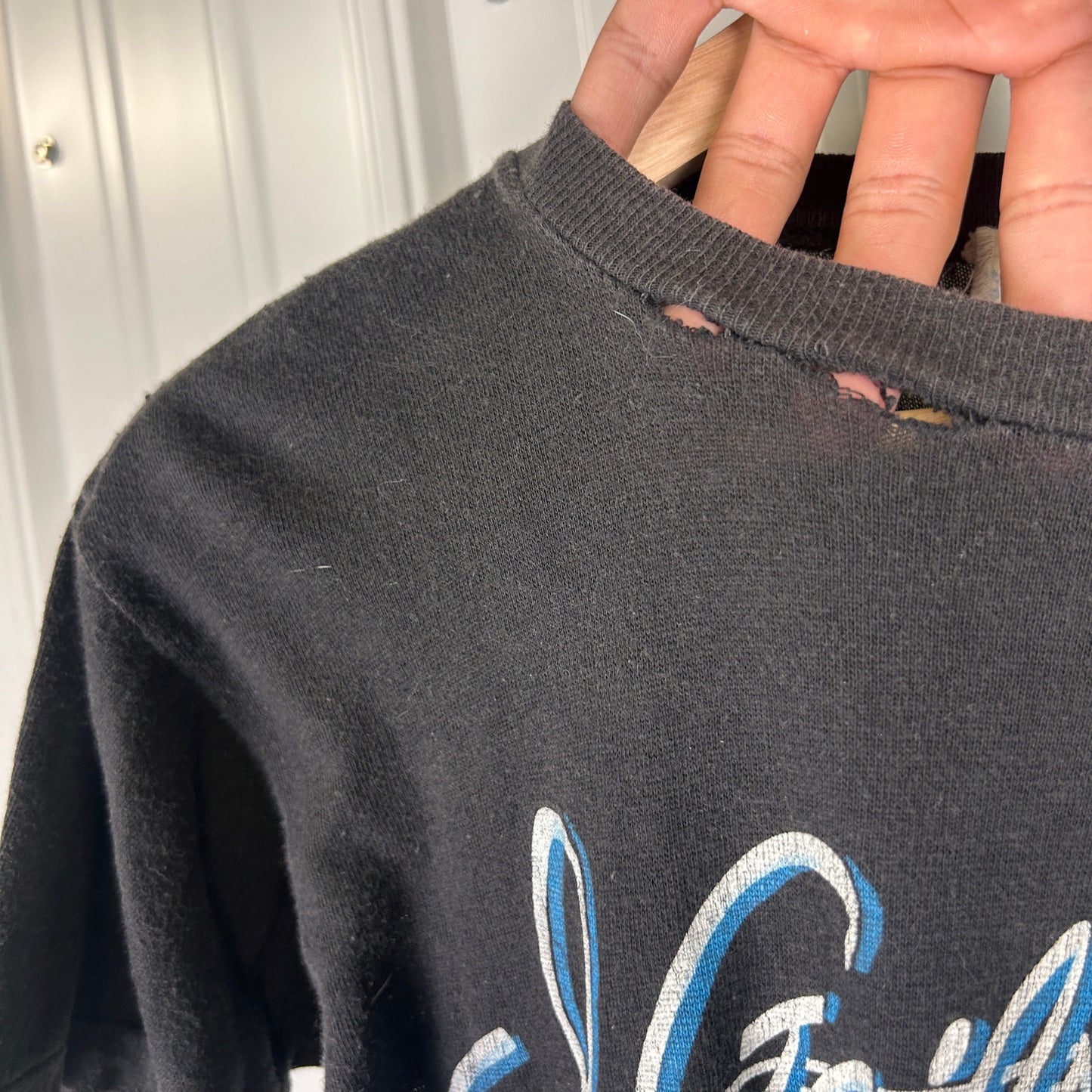 J Geils Band 1981 Freeze Frame Vintage Concert Small Distressed Shirt