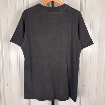 Boston Celtics Vintage Skyline Spellout Starry Night Team Signature Large Shirt