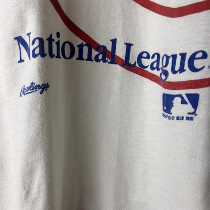 Vintage Chicago Cubs MLB 1991 XL Rawlings Baseball Tee