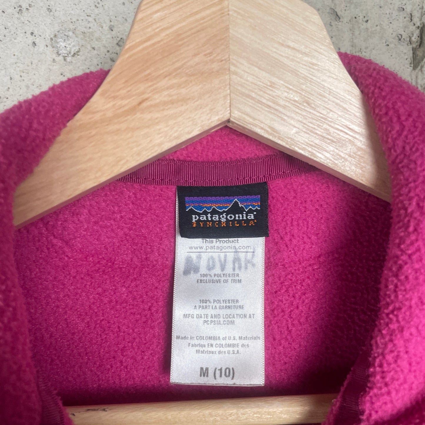 Patagonia Synchilla Youth M (10) Modern Zip Fleece Sweater