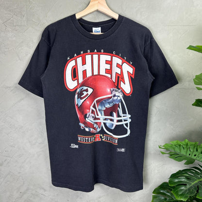Kansas City Chiefs Salem Sportswear NFL Football Shirt L 90s