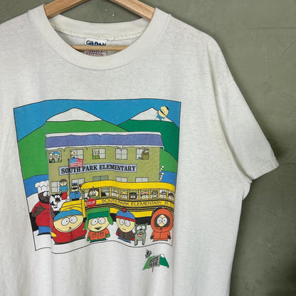 South Park Elementary School Cast 1997 Cartoon TV Show Large Shirt