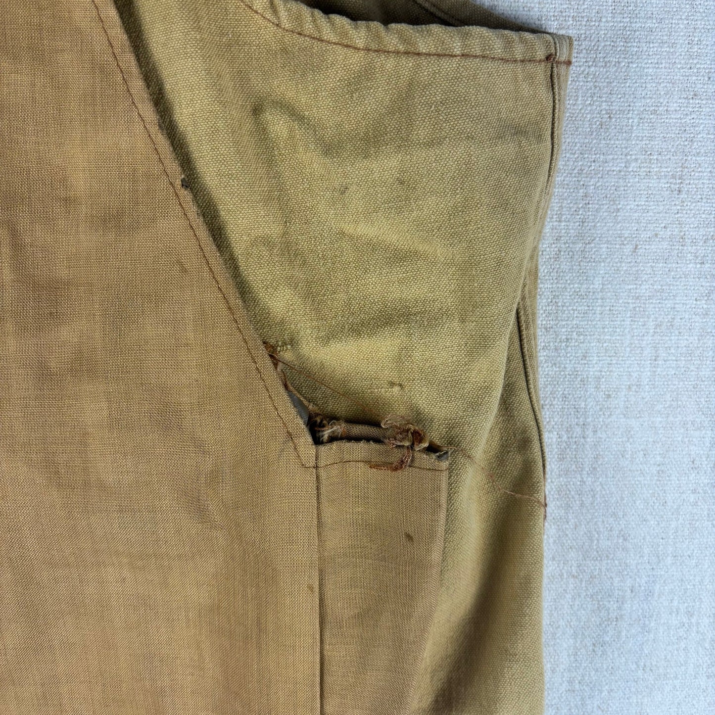 Vintage Nesco Hunting Vest With Game Pouch Made in Japan XL