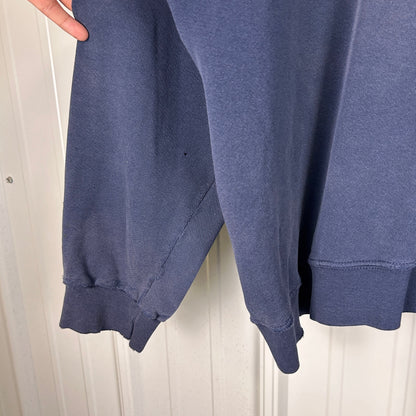 Nike Silver Tag 00s Spellout Embroidered XL Essential Crewneck