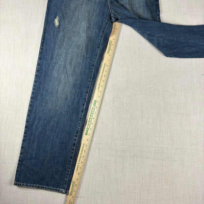 Foundation LRG Jeans Y2K NWT Embroidered Scallywag Skater Sz 36