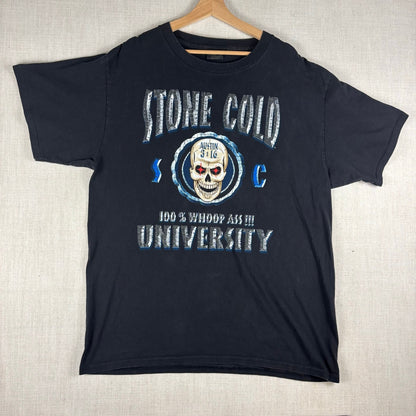 Vintage Stone Cold University Steve Austin Class of 3:16 WWF XL Shirt