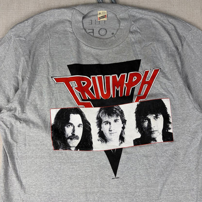 Vintage Triumph Shirt The Sport of Kings Tour 1986 XL