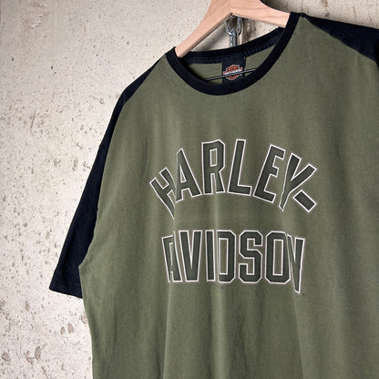 Harley Davidson Spellout Two Tone Iowa 2XL Shirt