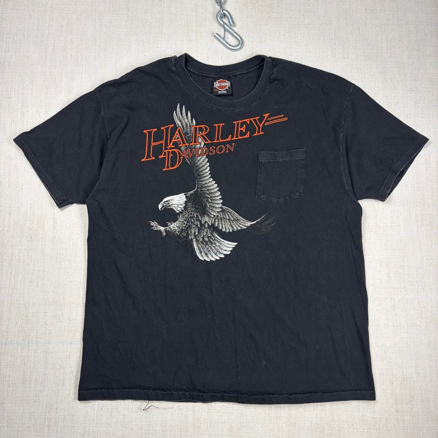 Vintage Harley Davidson Soaring Eagle 1996 XXL Pocket Tee