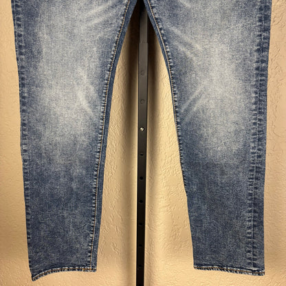 True Religion Rocco Relaxed Skinny Sz 40 Blue Denim Jeans