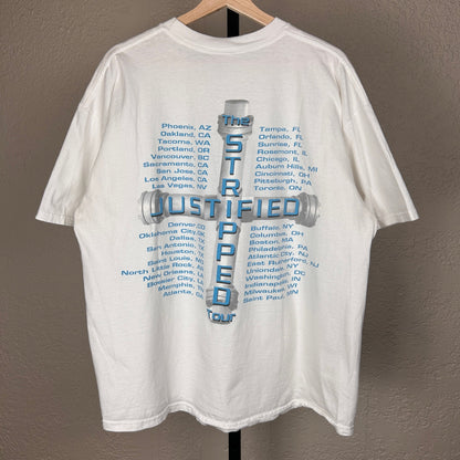 Justin Timberlake 2002 Justified Tour NSYNC XL Merch Shirt