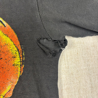 1994 Metallica Pushead Flaming Skull Thrashed Distressed Medium Tee