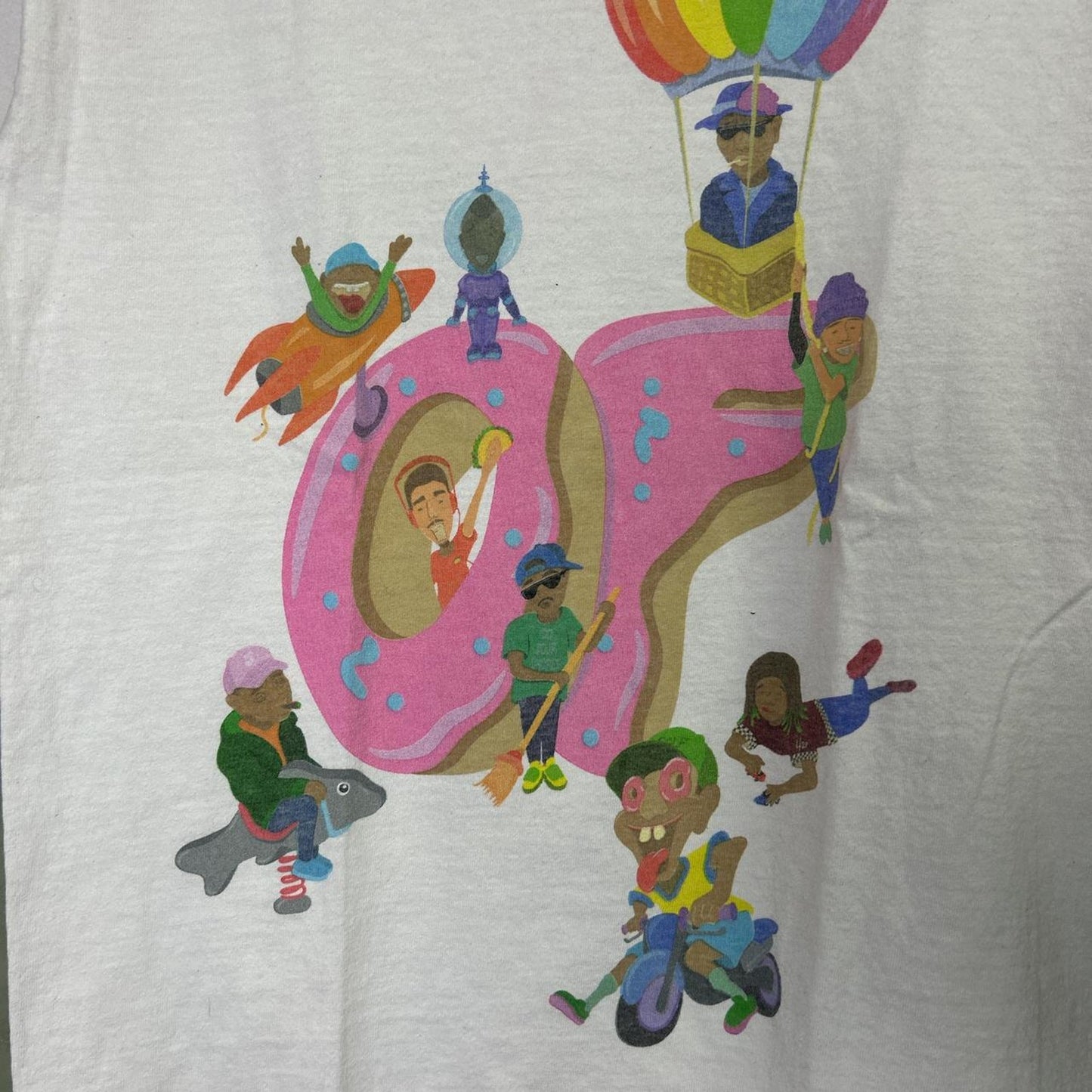 Odd Future Animated Caricature 2015 Members Tyler The Creator Small Tee