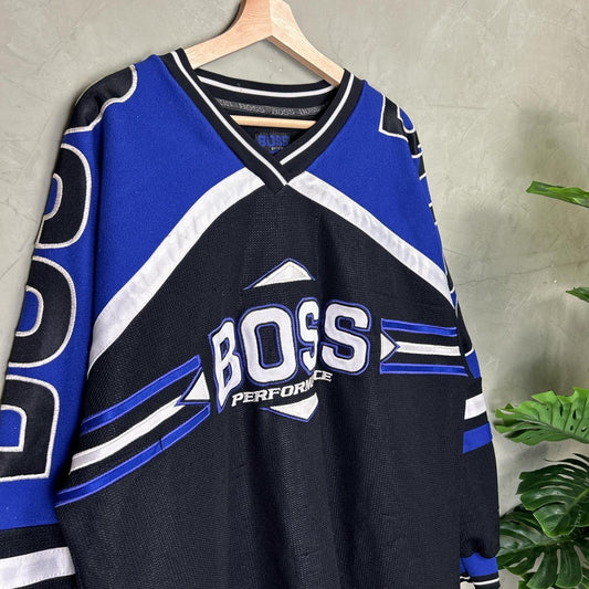 Vintage XL Hugo Boss By IG Design Performance Hockey Jersey