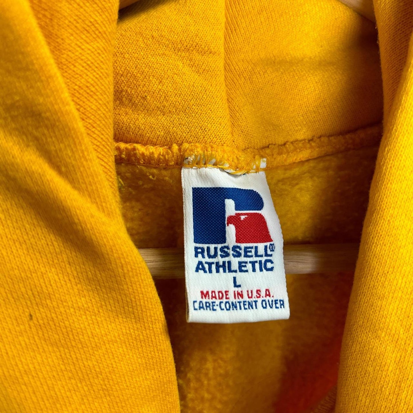 Vintage Russell Athletic Hoodie Made in USA Whitnall Milwaukee Softball Large