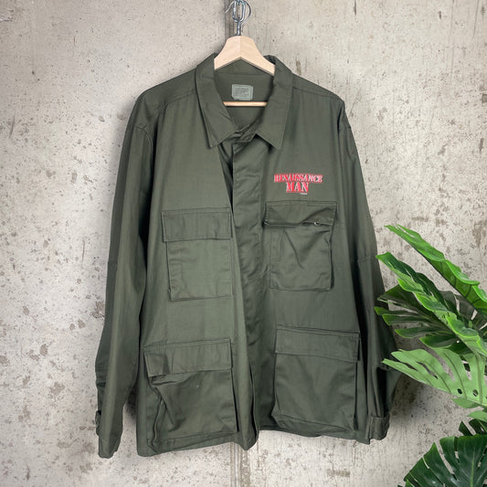 Disney Touchstone 1994 Renaissance Man Movie Memorabilia XL Army Jacket