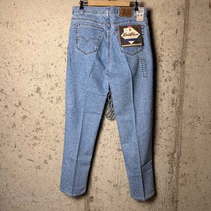 NWT Vintage Levi's Brown Tab 540 36 x 32 Relaxed Fit Denim Jeans