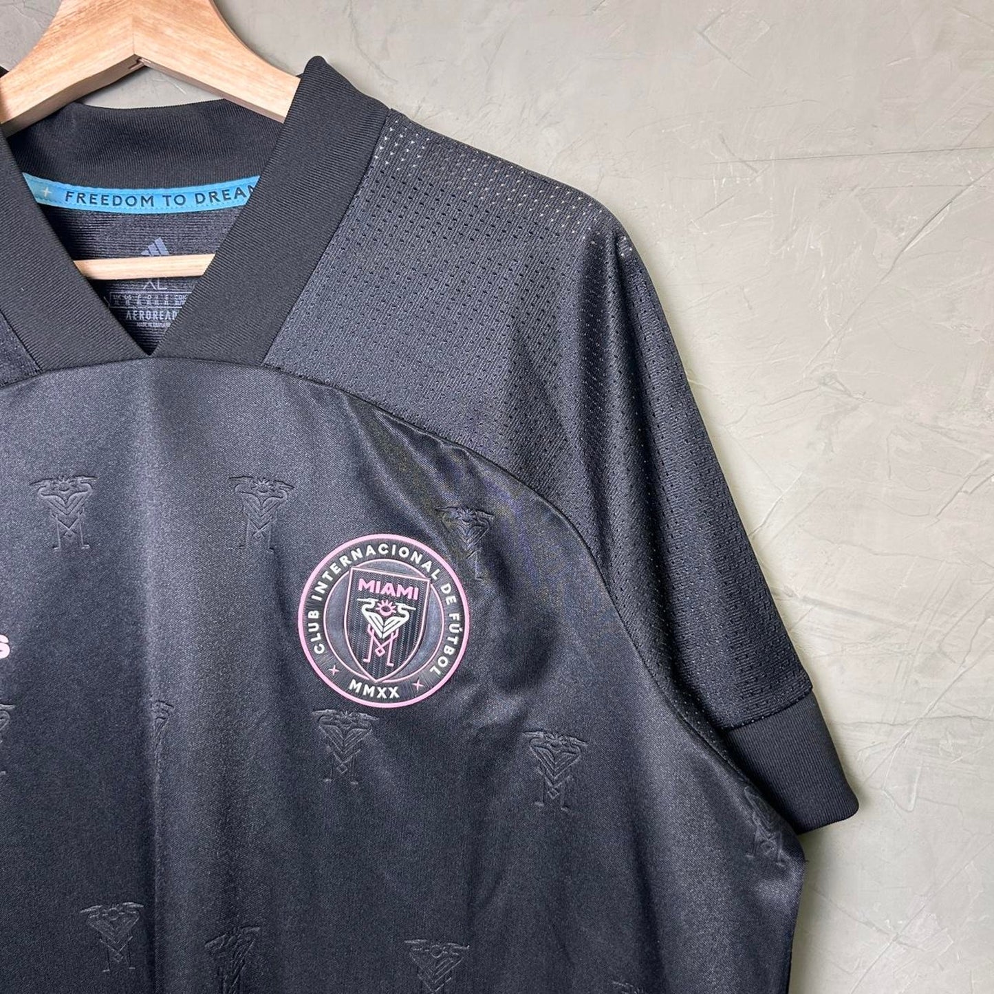 Messi Inter Miami Soccer Club 2021 Adidas Inaugural Season XL Jersey