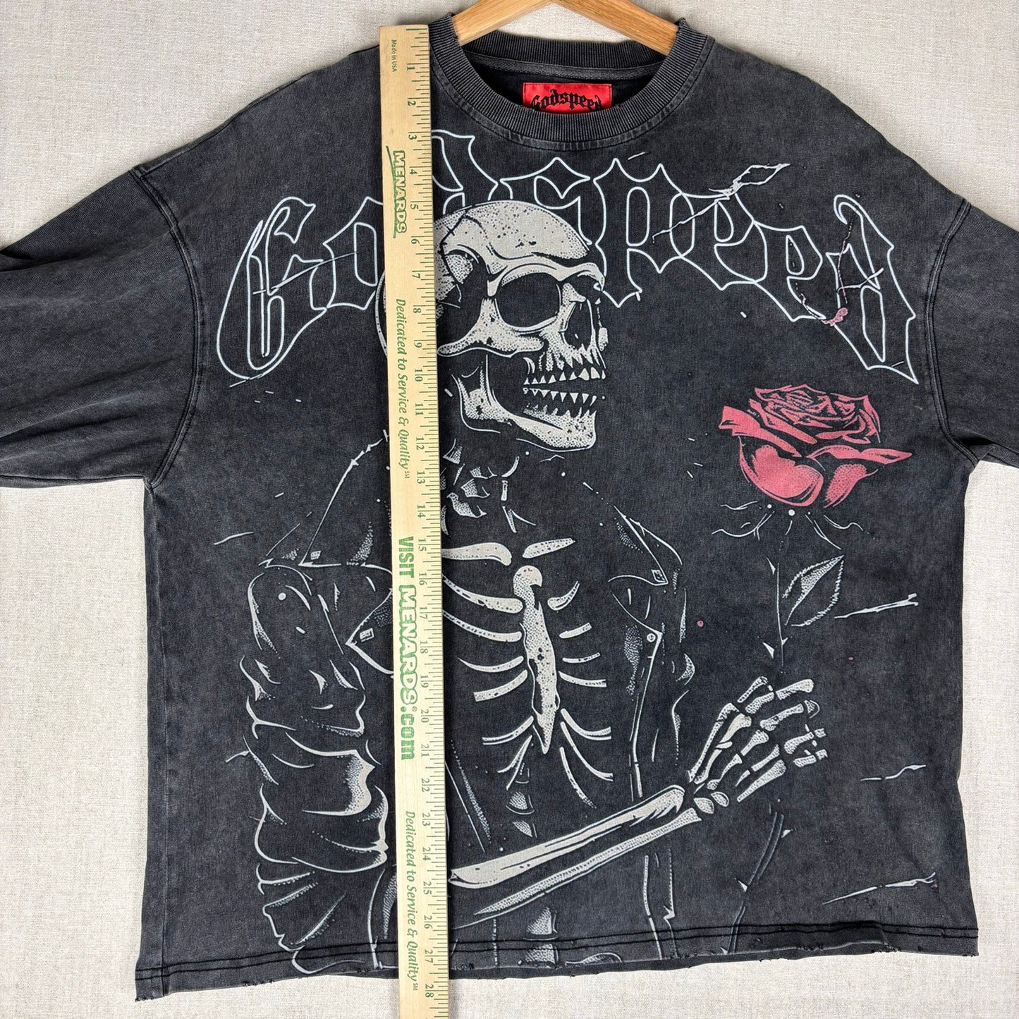 Godspeed Valentine Mainline Collection Faded Longsleeve XL