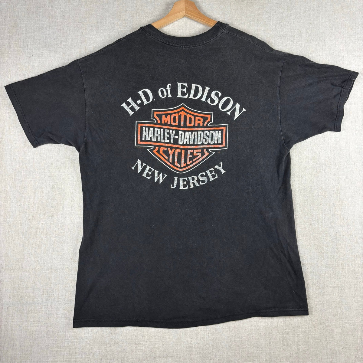 Vintage Harley Davidson V Flame 1998 Rare Biker Tee XL