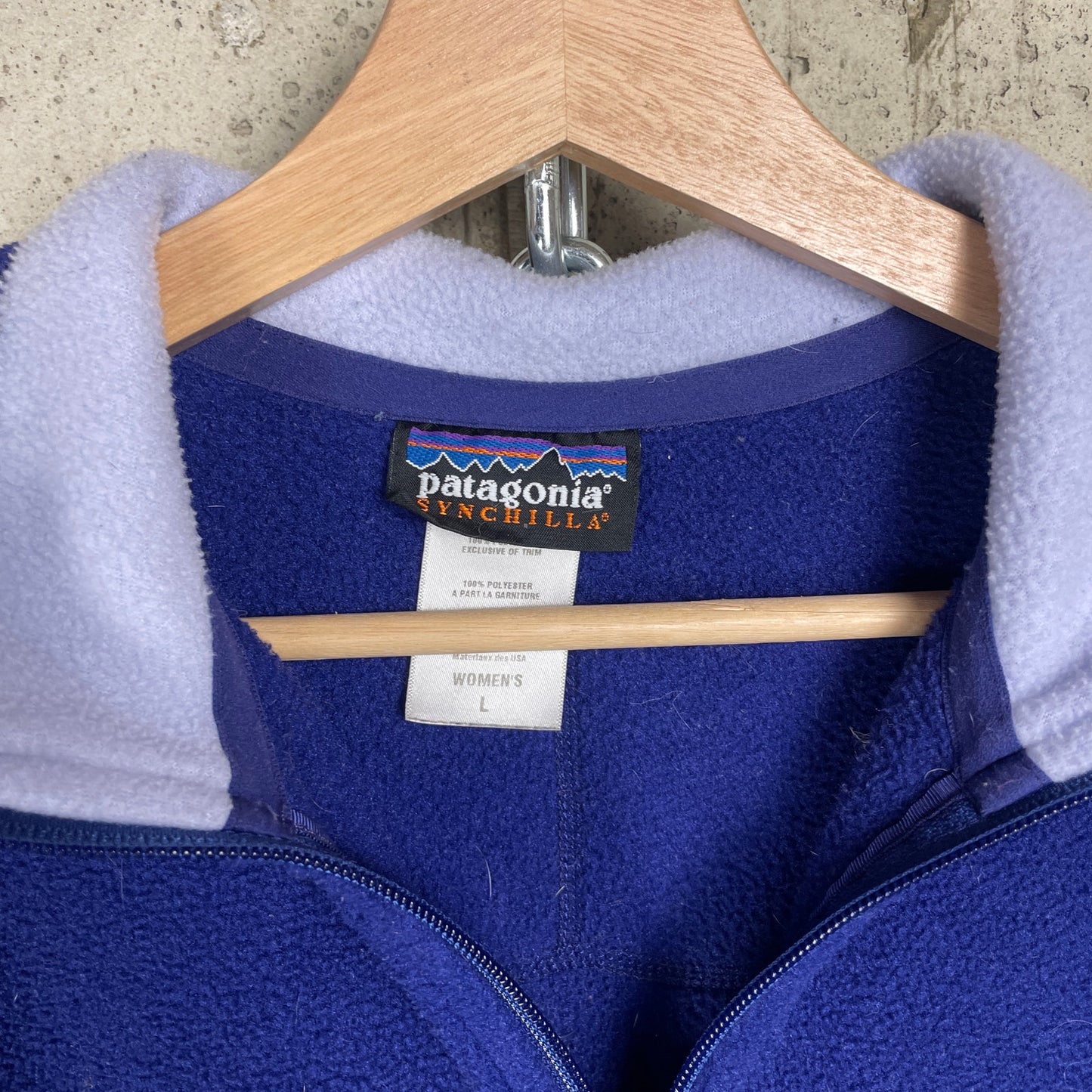 Patagonia Synchilla Y2K Women’s Large Half Zip Fleece Sweater