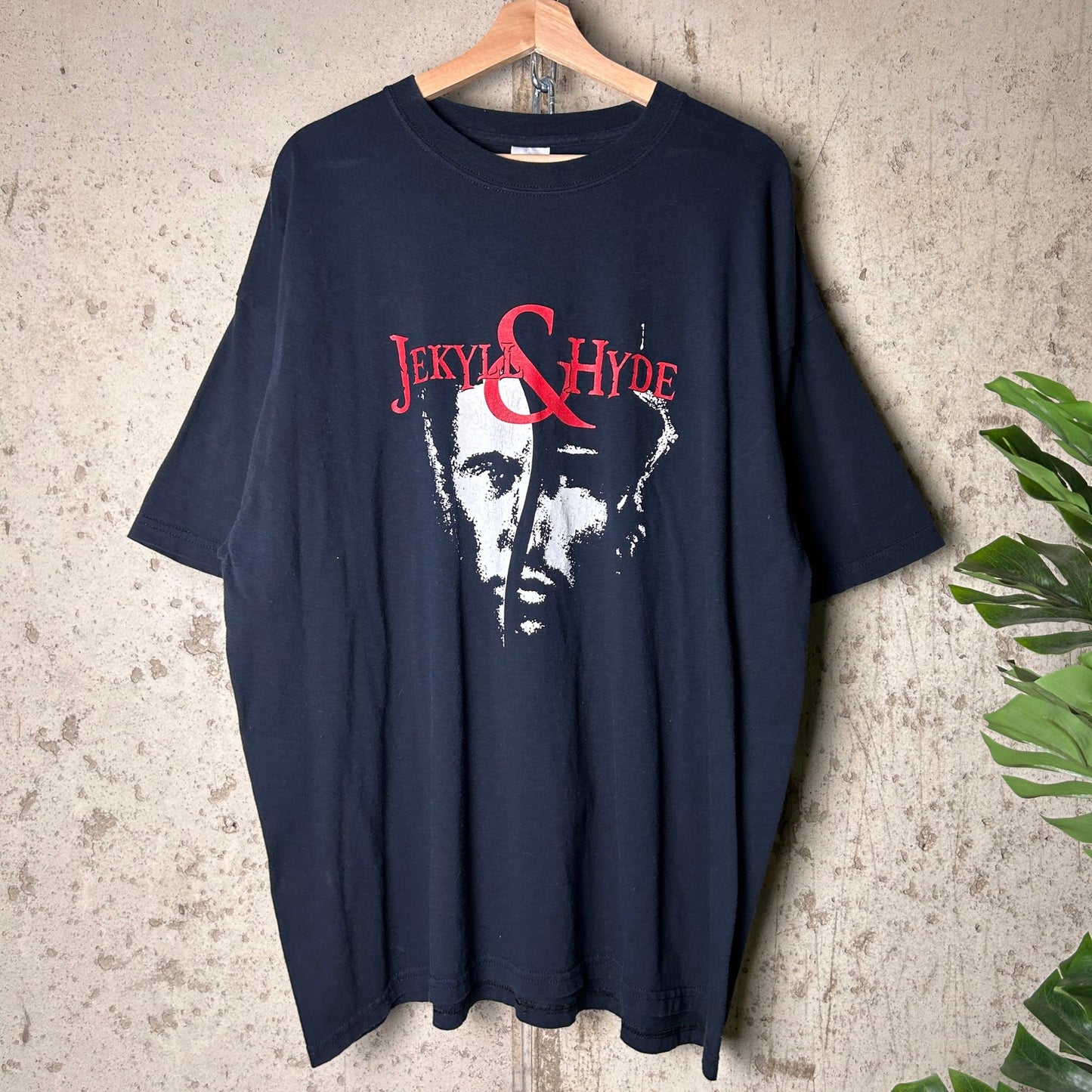 Jekyll & Hyde Goth Novel Emo Musical Promo Shirt XXL Vintage