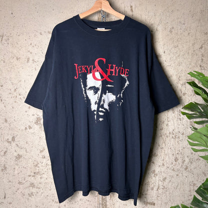 Jekyll & Hyde Goth Novel Emo Musical Promo Shirt XXL Vintage