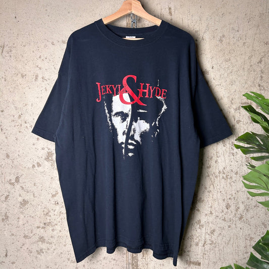 Jekyll & Hyde Goth Novel Emo Musical Promo Shirt XXL Vintage