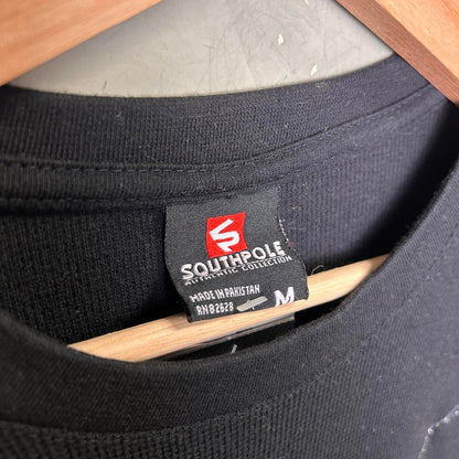 CRAZY South Pole Rhinestone Dragon M Y2K Thermal Longsleeve