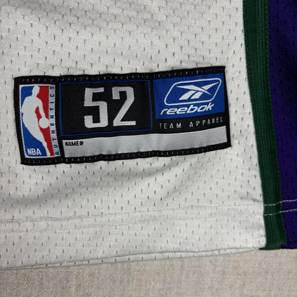 Vintage TJ Ford Milwaukee Bucks Reebok Sewn #11 Authentic Sz 52 Jersey