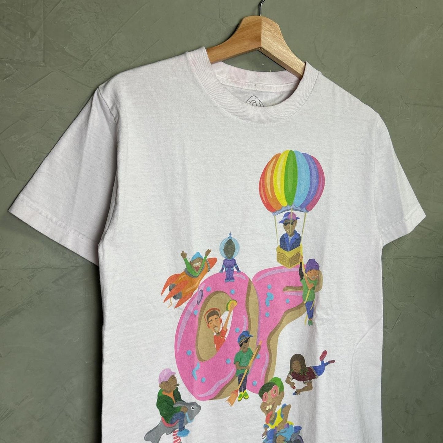 Odd Future Animated Caricature 2015 Members Tyler The Creator Small Tee