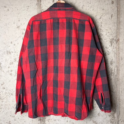 Five Brother Vintage 80s XL Made in USA Heavyweight Cotton Tallman Flannel