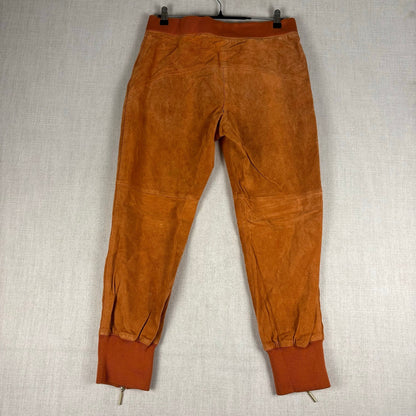 Wilsons Leather Maxima 2 Piece Burnt Orange Suede Leather Jacket 2XL