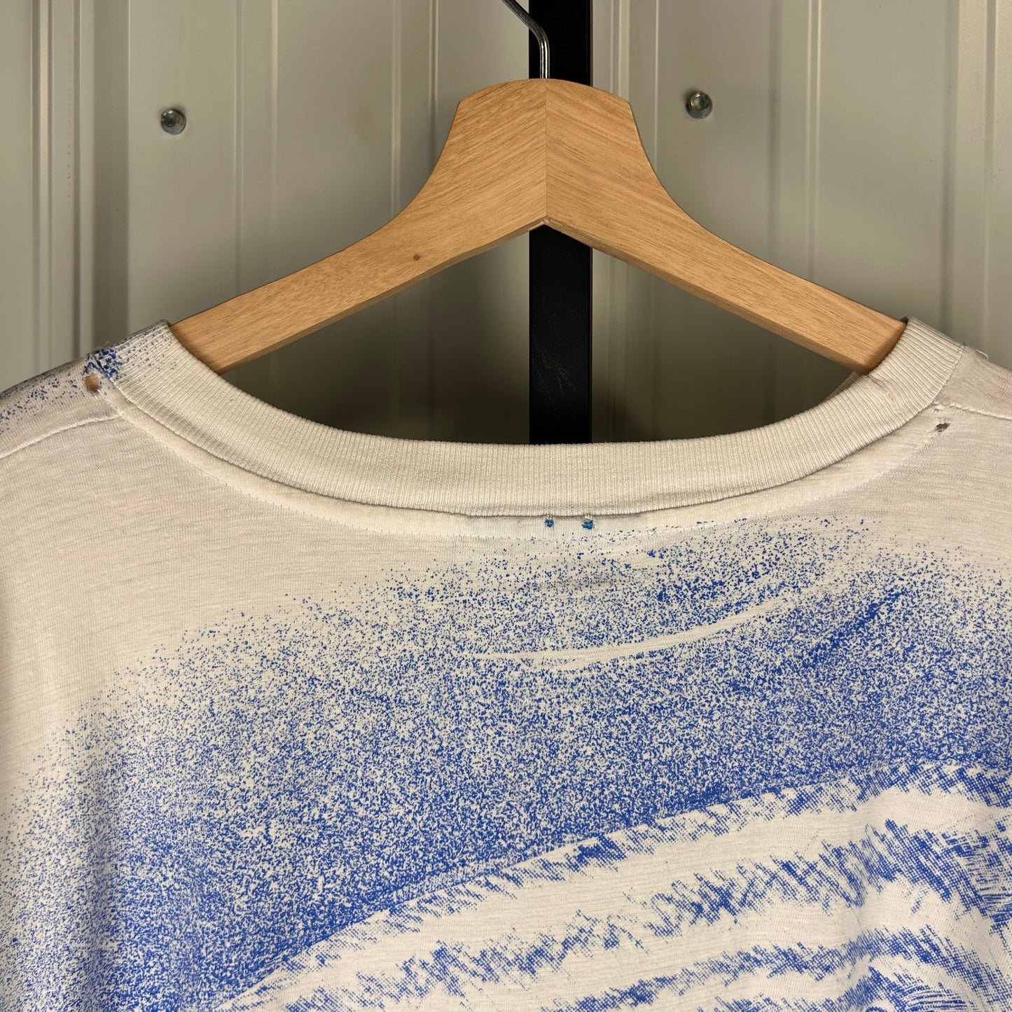 Georgetown Hoyas Vintage AOP NCAA Basketball Graphic XXL Shirt