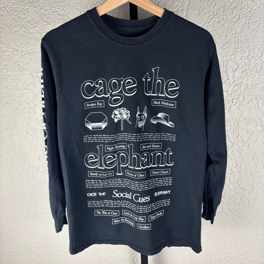 Cage The Elephant 2019 Tour Concert Merch Small Longsleeve Shirt