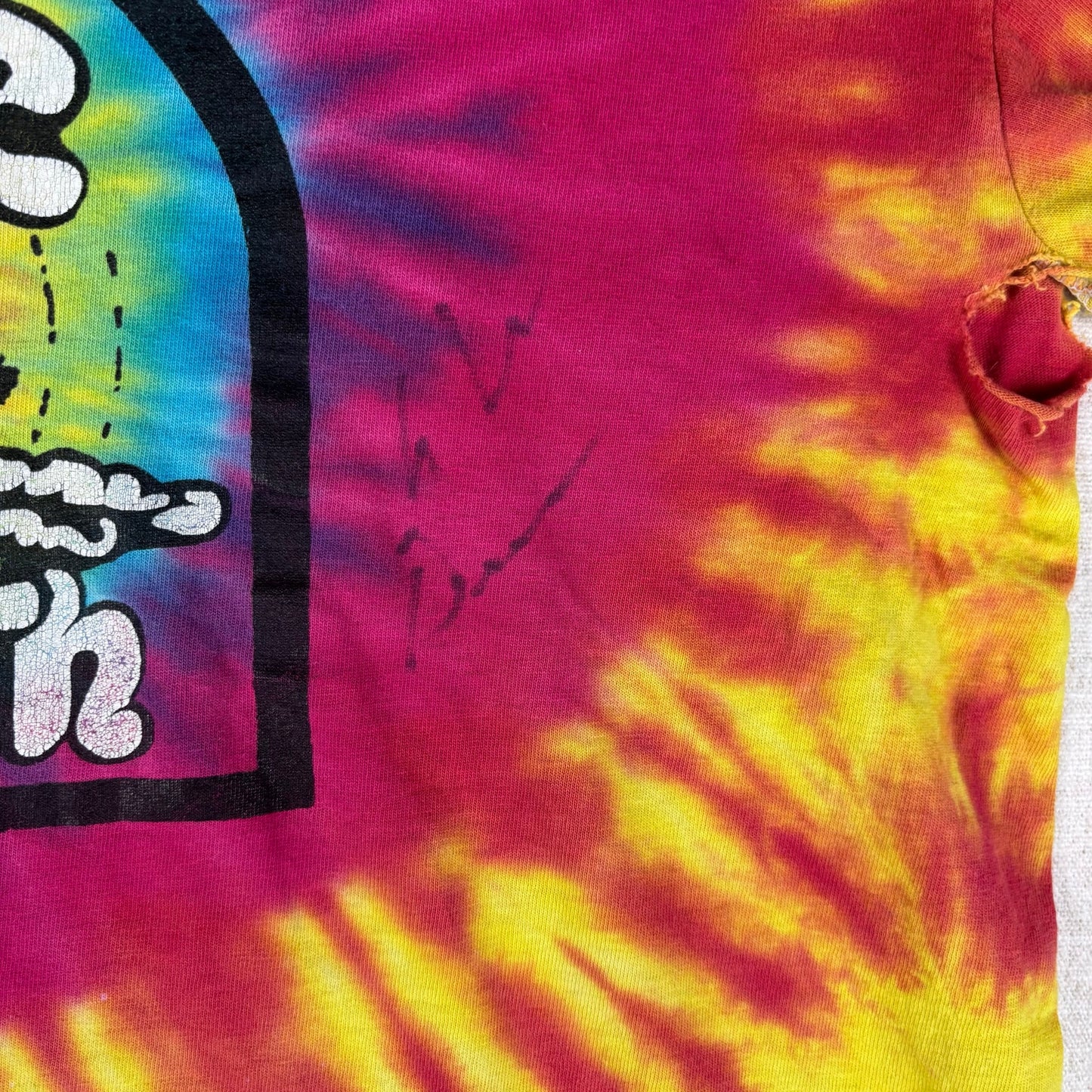 Rare Earth Band Tie Dye Y2K Hippie Large Shirt