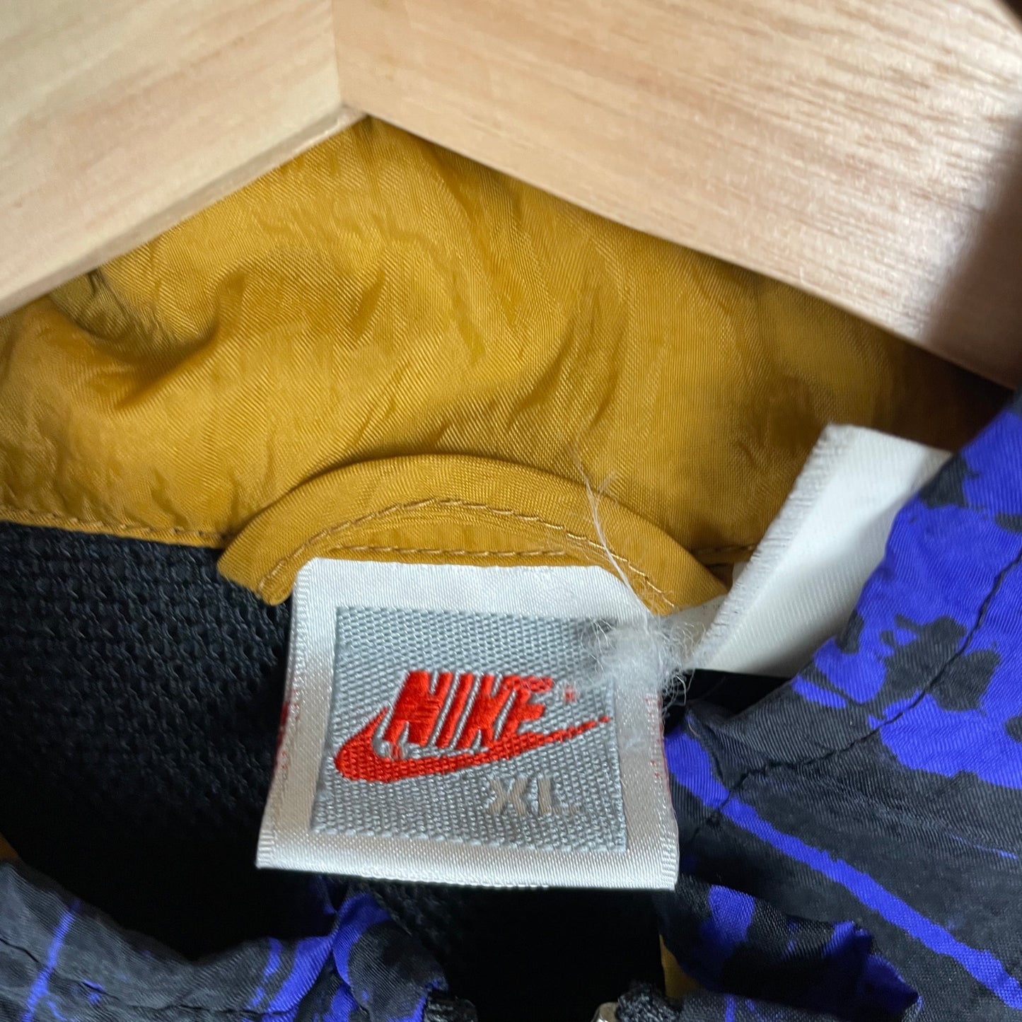 Vintage Nike Windbreaker 90s Gray Tag Sporty Half Zip XL Jacket