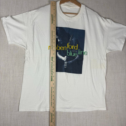 Vintage Robben Ford And The Blue Line Tour Jazz Blues XL Shirt