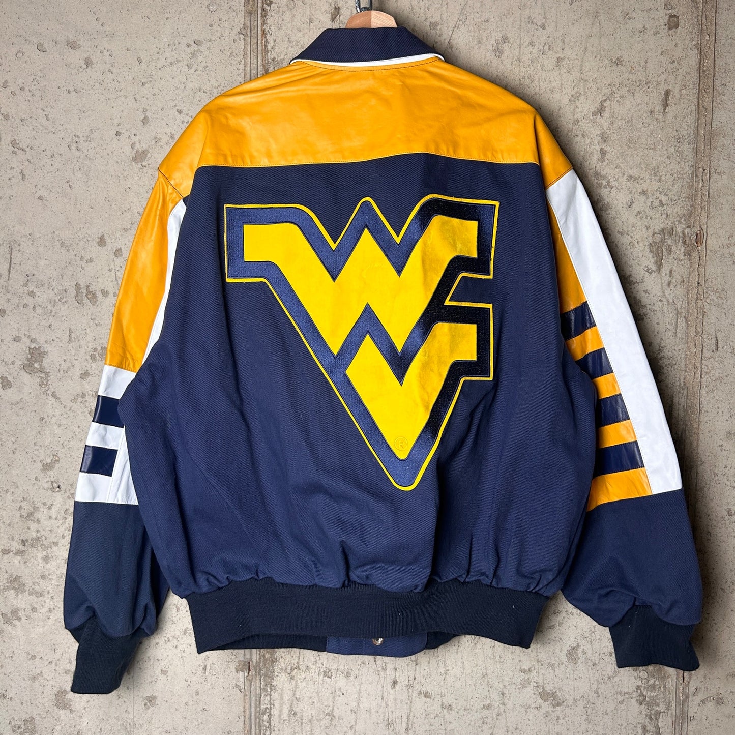 Jeff Hamilton West Virginia University XL Varsity Jacket