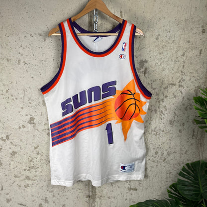 Penny Hardaway Rare Vintage Mens XL Champion Phoenix Suns Jersey