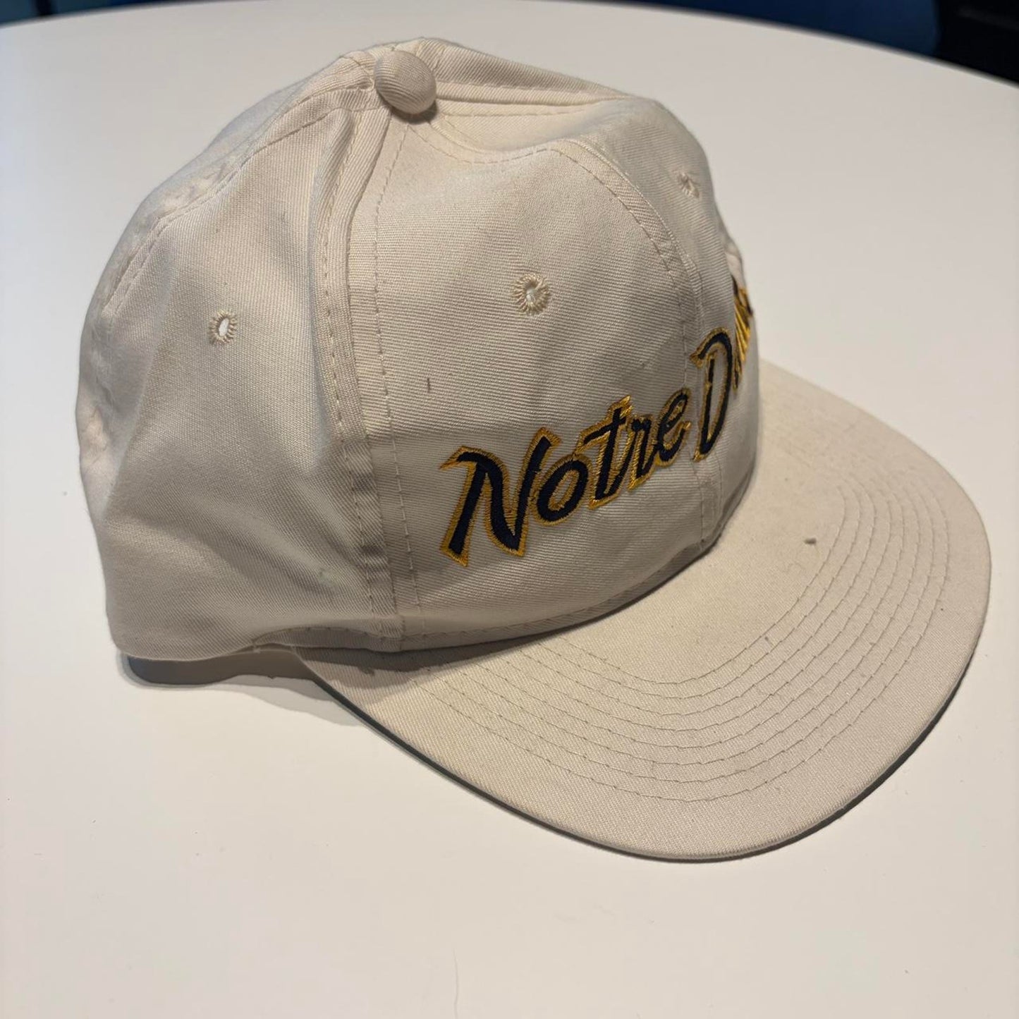 Vintage Notre Dame Sports Specialties Script The Twill Snapback Hat