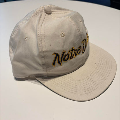 Vintage Notre Dame Sports Specialties Script The Twill Snapback Hat