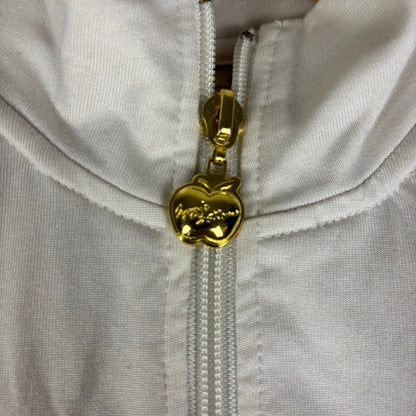 Y2K Apple Bottoms Rhinestone Tracksuit Top Belt Detail XL