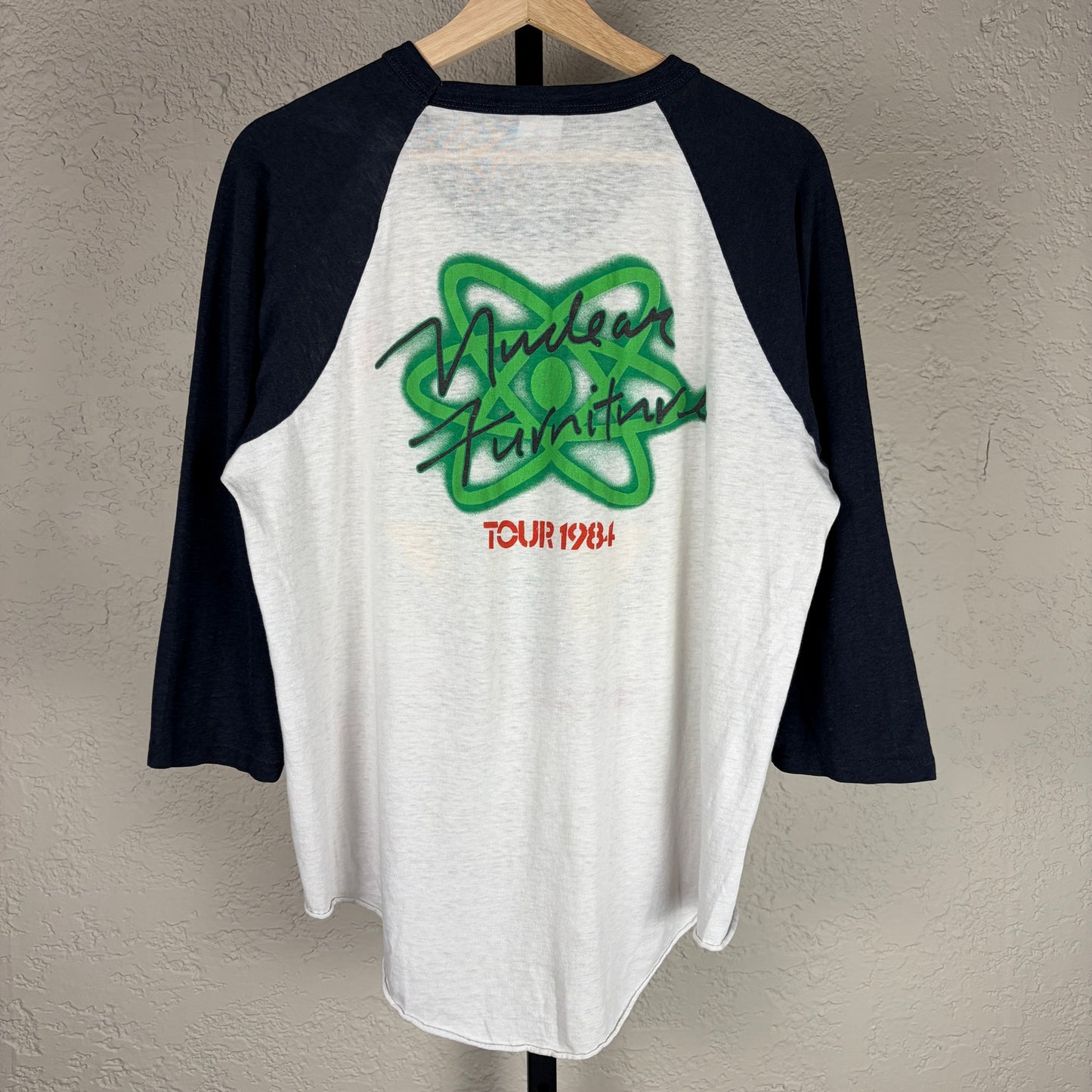 Jefferson Starship 1984 Nuclear Furniture Tour Tagged XL Raglan