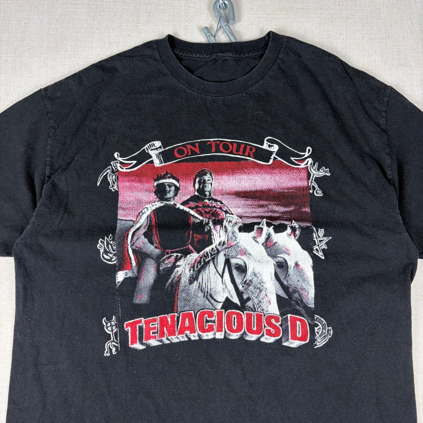 Vintage Tenacious D Jack Black Obey The D RARE XL Band Tee