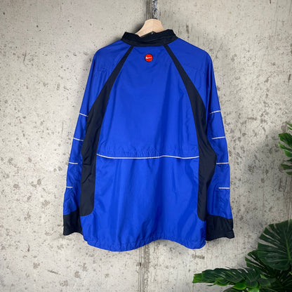 90s Nike White Tag Zip Up Large Windbreaker Jacket