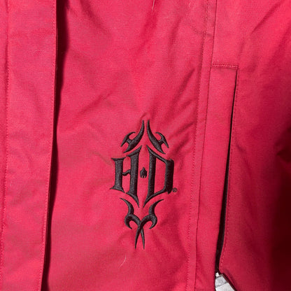 Harley Davidson Y2K Tribal Women's Medium Hot Pink Light Jacket