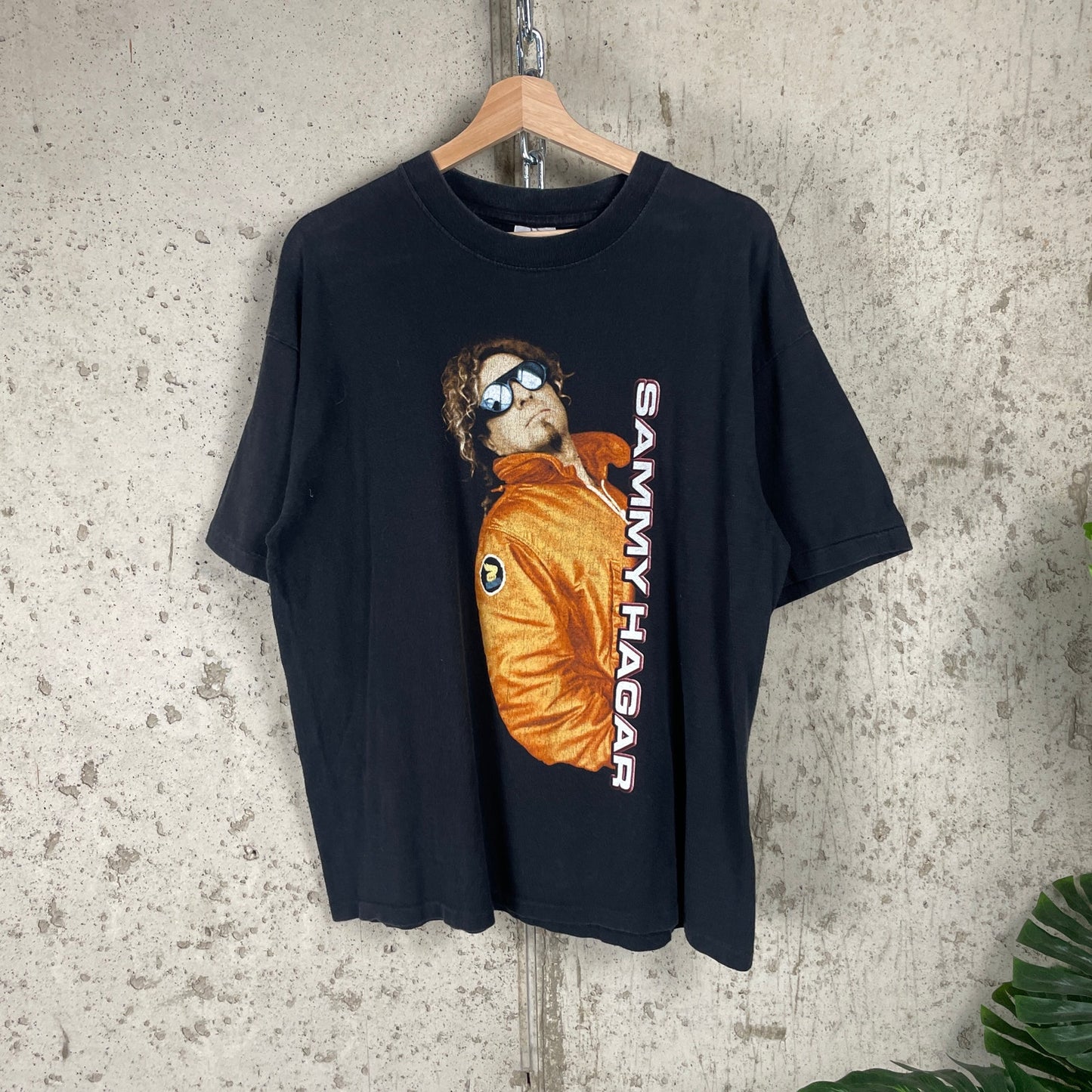 XL 1997 Sammy Hagar Marching To Mars Tour Merch Tee