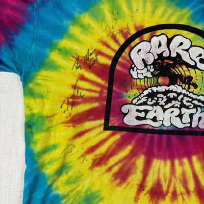 Rare Earth Band Tie Dye Y2K Hippie Large Shirt